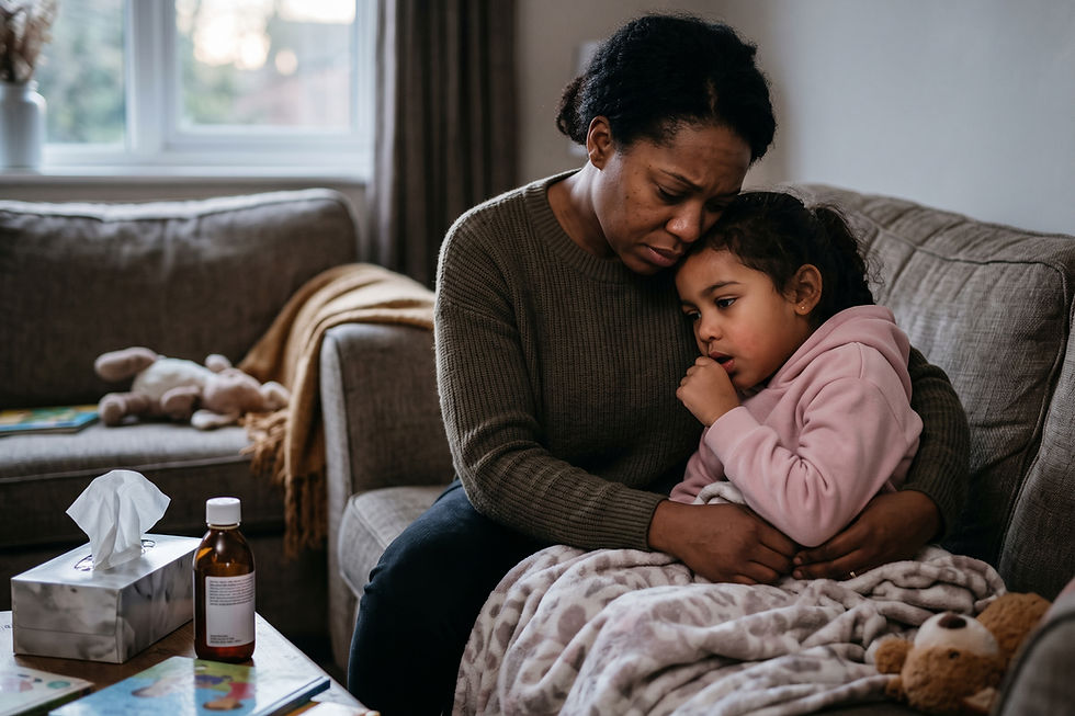 Illustration for the question: My 5-year-old is constantly sick with colds, ear infections, and pneumonia. What tests should…