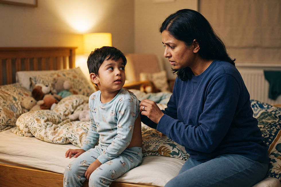 Illustration for the question: My child's cough patch fell off after 2 hours. Should I apply a new one now or wait?