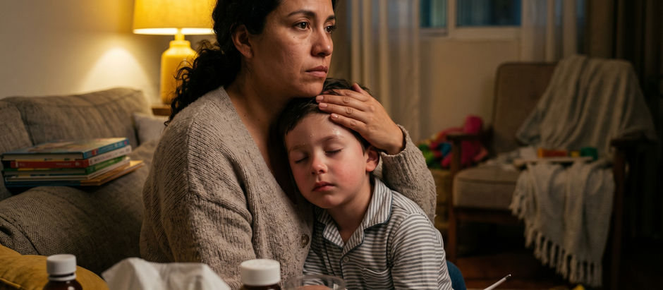 P: La fiebre de mi hijo sigue volviendo tras recuperarse de la gripe. ¿Deberíamos volver al médico?