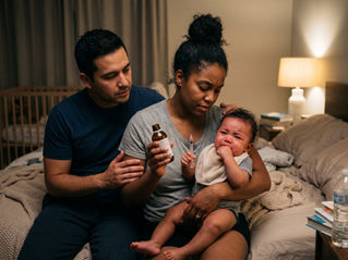 Q: Can I give Dexibuprofen for my 7-month-old baby's teething pain, and what is the dosage?