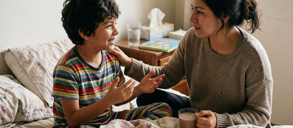 P: Mi hijo de 10 años tuvo fiebre de 39.4°C y dolor de garganta ayer, pero hoy está bien. ¿Aún debemos ir al médico?