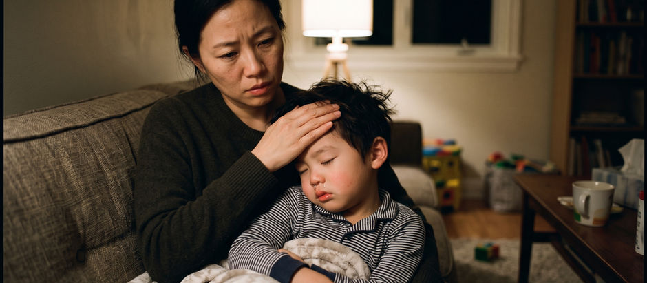 Q: My child was exposed to the flu, has a severe cough, and just developed a fever. Should we see a doctor tomorrow?