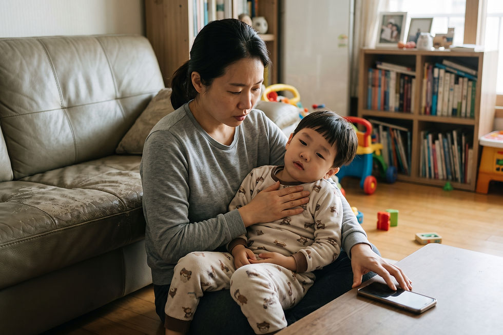 의사 답변 일러스트: 폐렴 원인균으로 H인플루엔자가 나왔습니다. 세균성인가요, 바이러스인가요? 항생제 복용이 필수인지 궁금합니다.