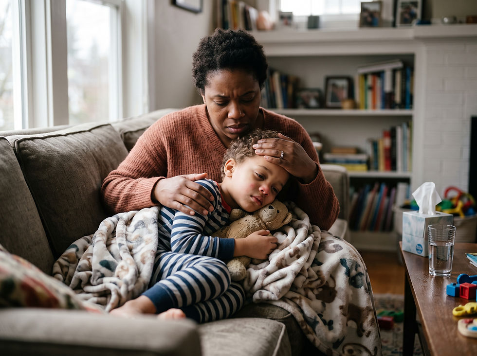 Q: My child was diagnosed with a pneumococcal infection. What home care is needed, and how long is the isolation period?