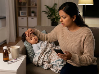 Q: My baby has ITP and a high fever that won't go down. Can I give ibuprofen or should I stick to acetaminophen?