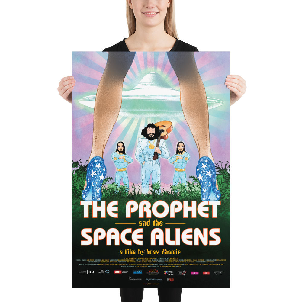 The Prophet and space aliens- Poster