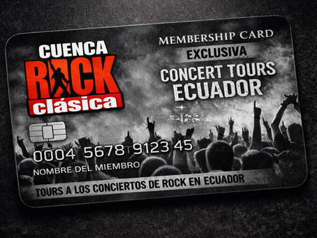 🔥 MEMBRESÍA EXCLUSIVA "VIAJEROS CUENCA ROCK CLÁSICA"