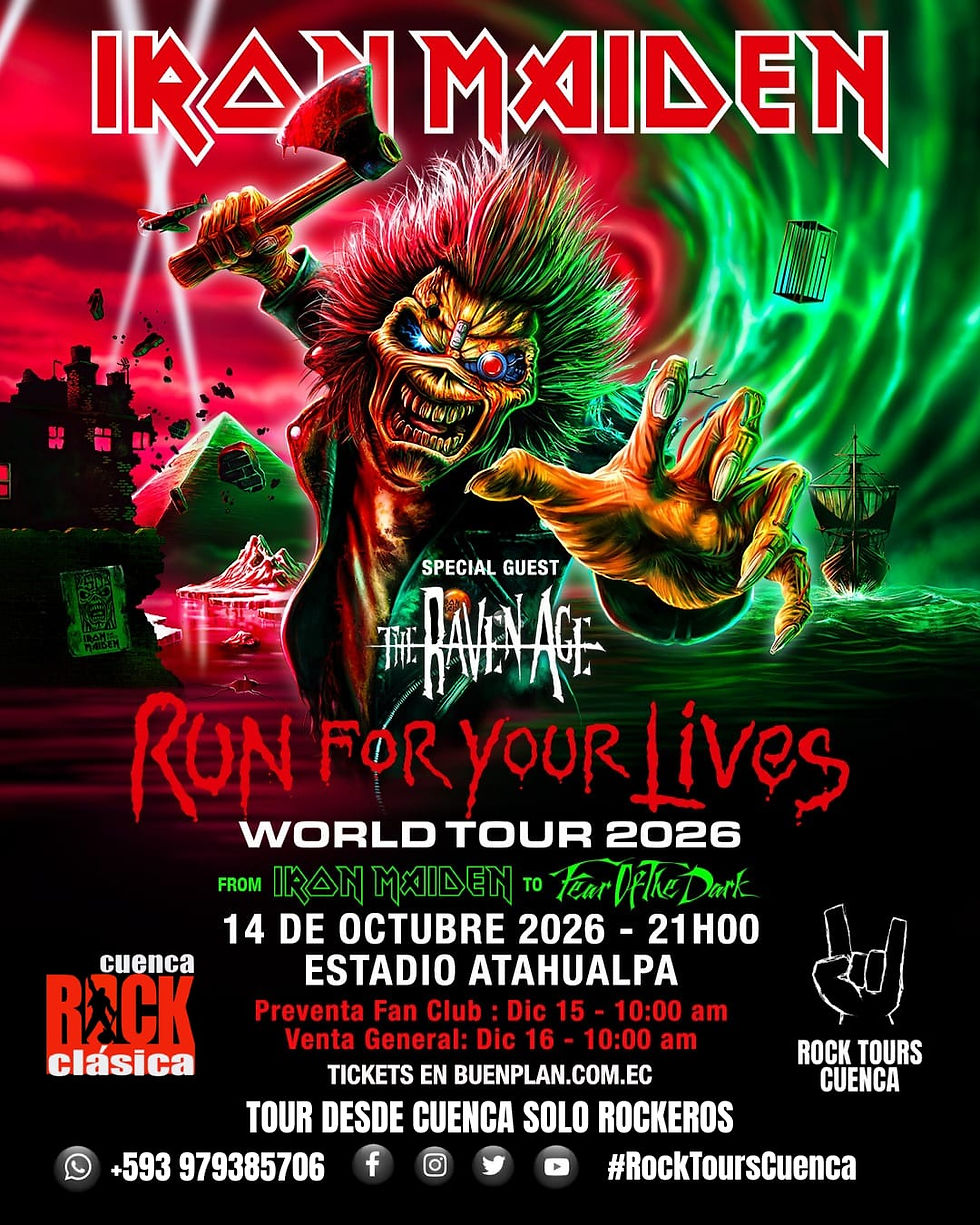 Iron Maiden Tour Desde Cuenca