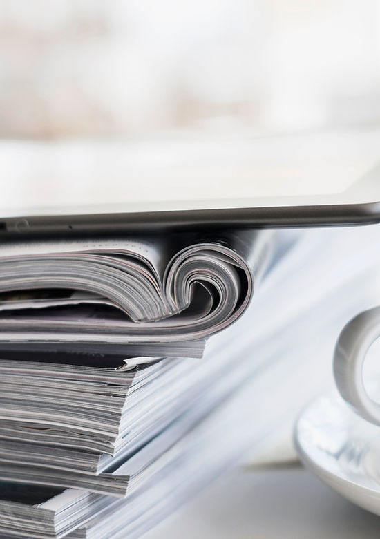 Coffee and Magazines