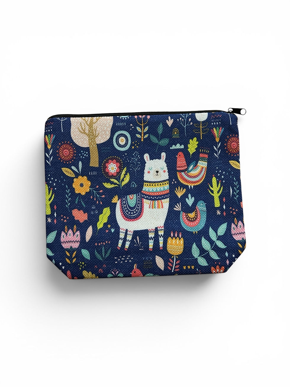 Thumbnail: Alpaca Design Makeup Bag - With Zipper Closure