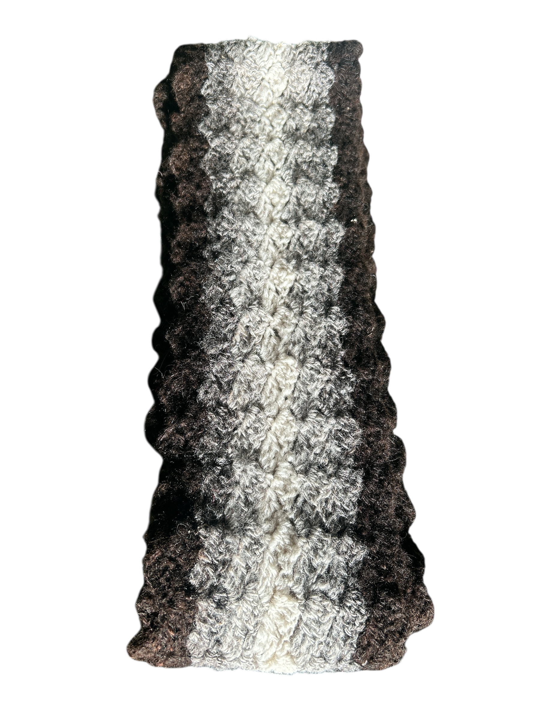 100% Alpaca Hand Crocheted Extra Long Loop Scarf