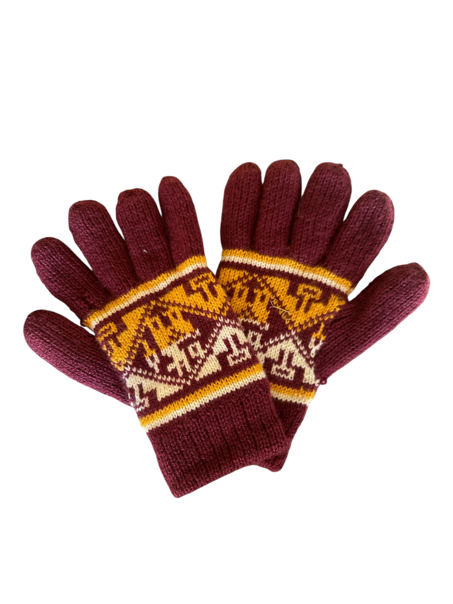 Reversible Patterned Gloves - Double Thickness