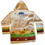 Thumbnail: Children's Peruvian Themed Full Zip Sweater -Shades of Brown - Size 2