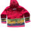 Thumbnail: Children's Peruvian Themed Full Zip Sweater - Pink Shades Size 4