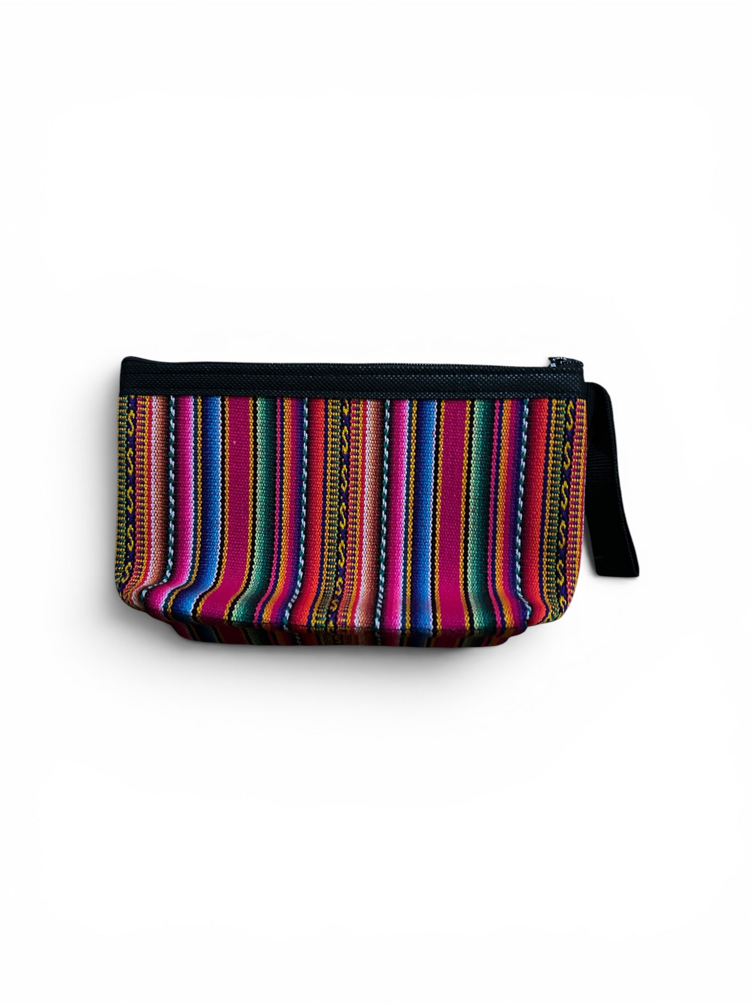 Peruvian Themed Striped Makeup Bag