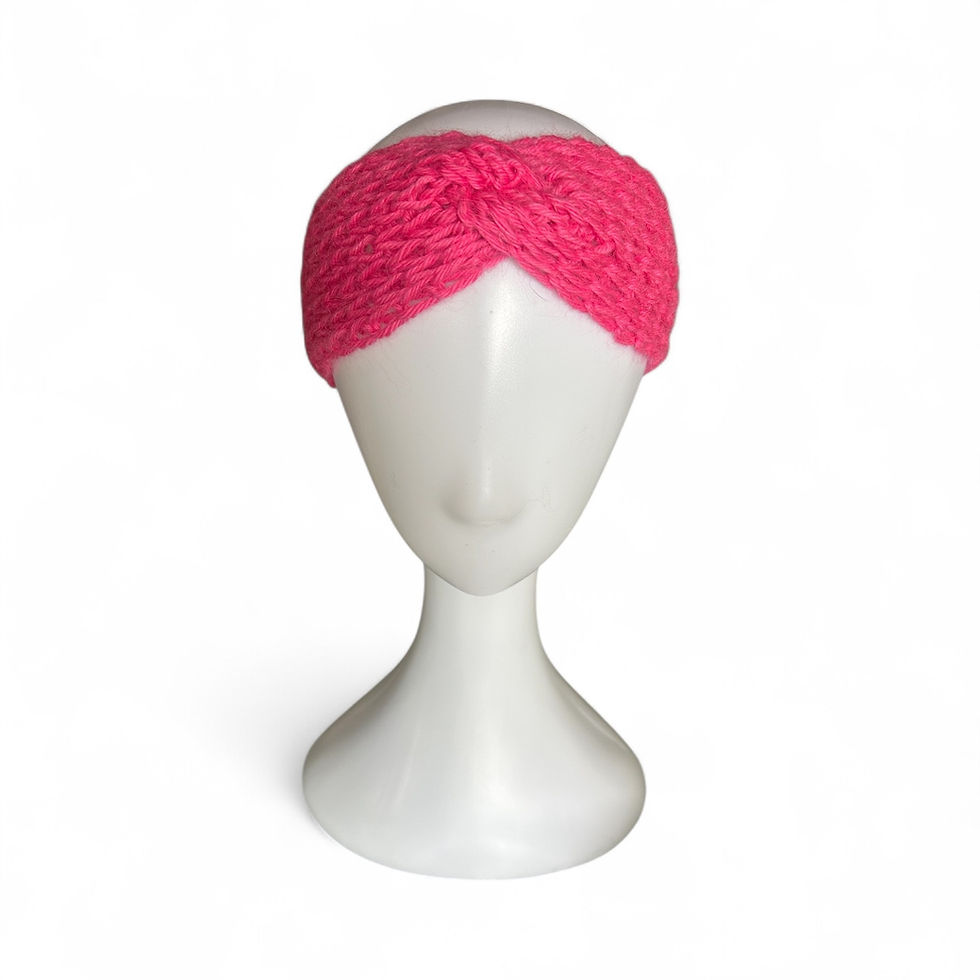 Thumbnail: Handknit Twist Headband