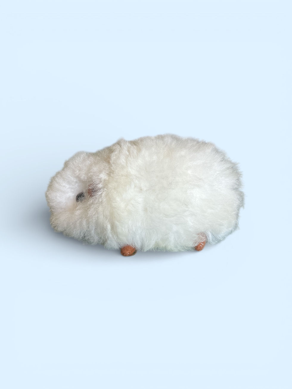 Thumbnail: Alpaca Fur Guinea Pig Toy - 20cm x 10cm