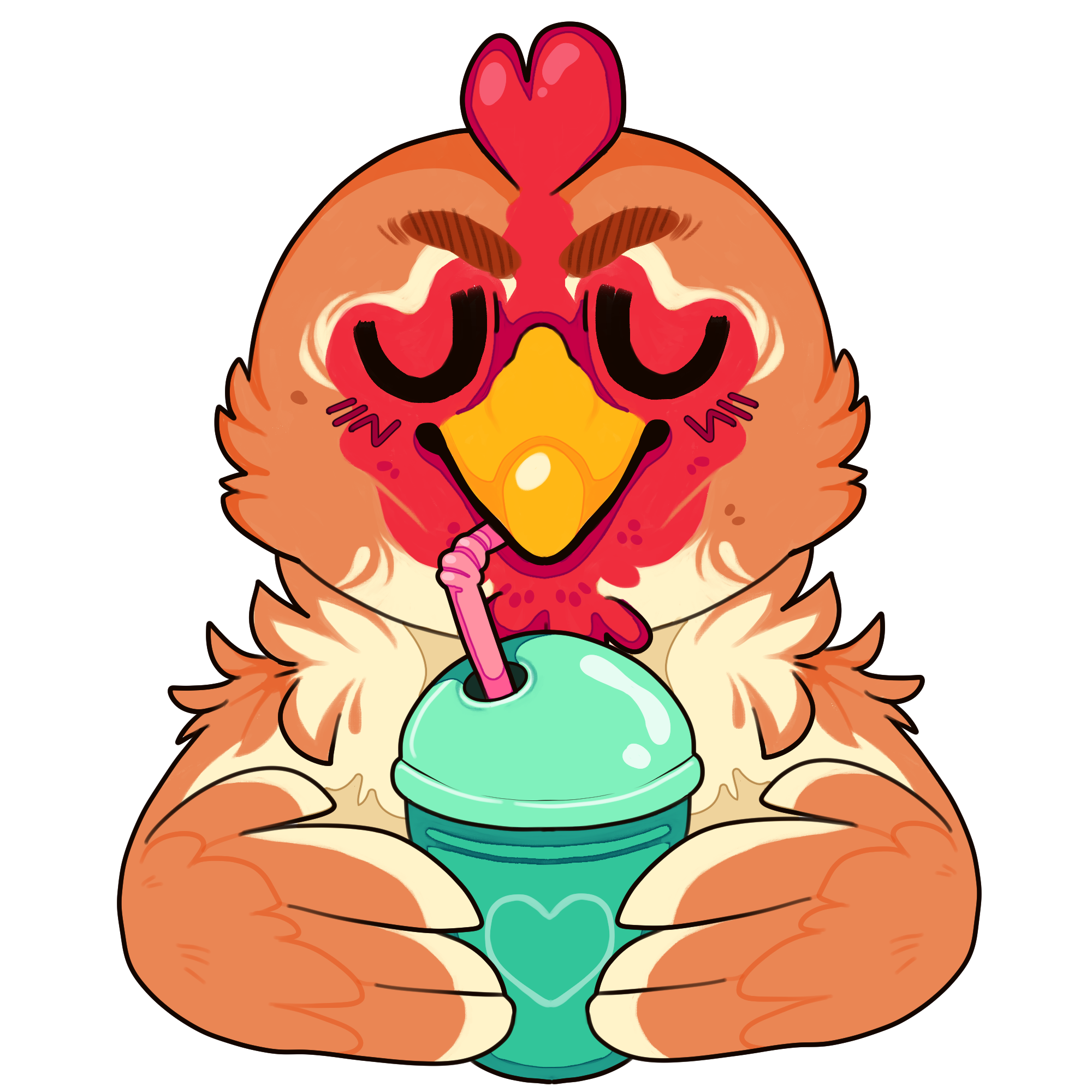 Sucking Kukko - tarra