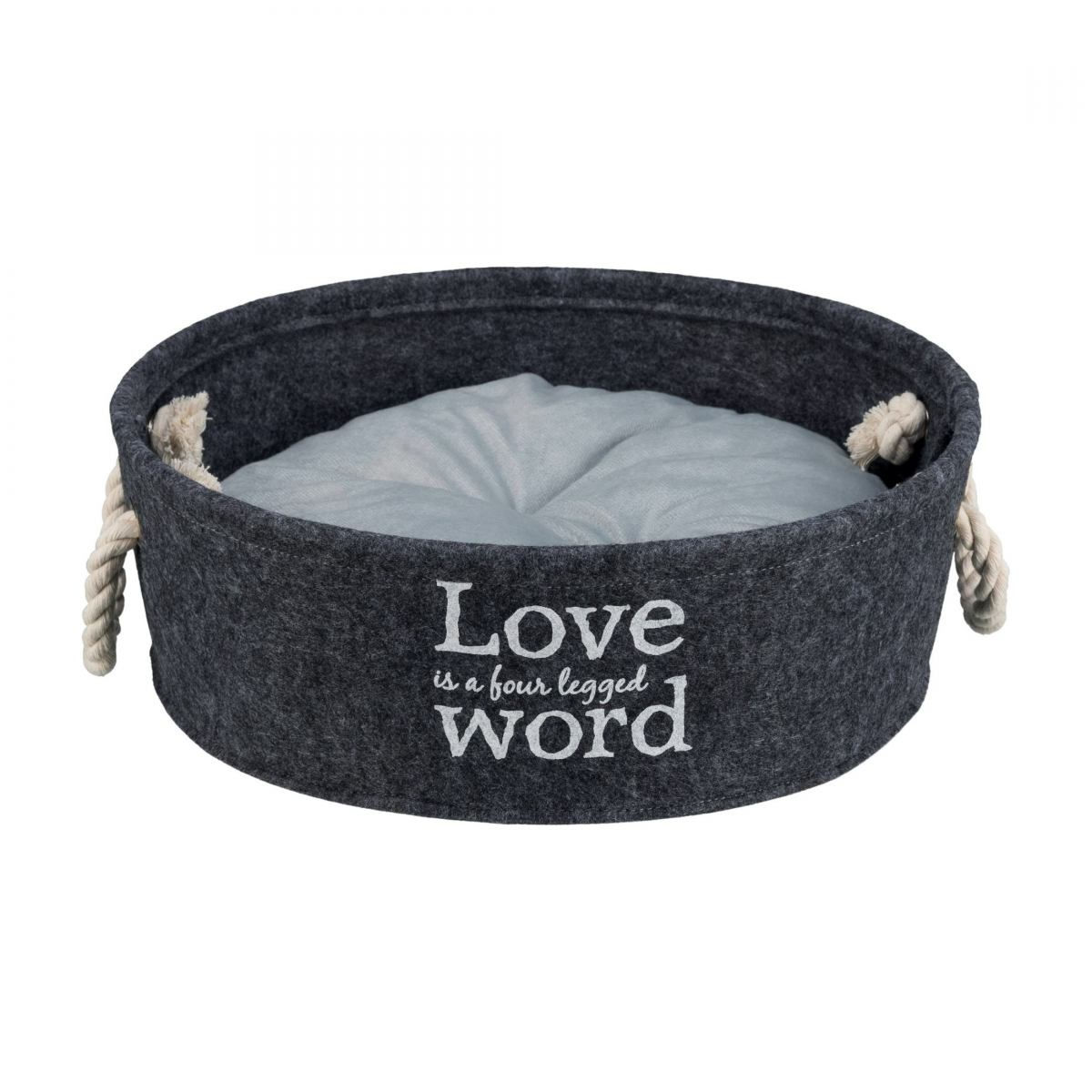 Лежак Trixie «Lian» d:37 (сірий)