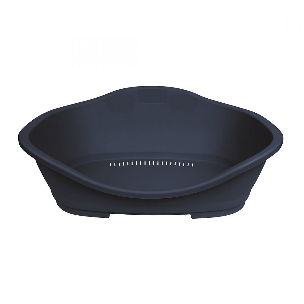 Лежак Trixie пластиковий «Sleeper» 68 см / 47 см (темно-синій)