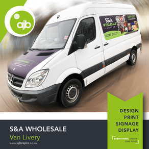 S&A Wholesale Foods | Vehicle Livery