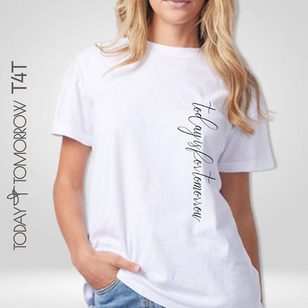 Today Is For Tomorrow