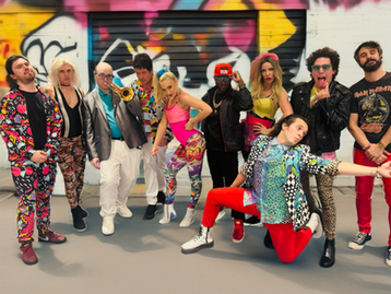 80s cover band, 80s event band boombox heroes, band for 80s party, boombox heroes