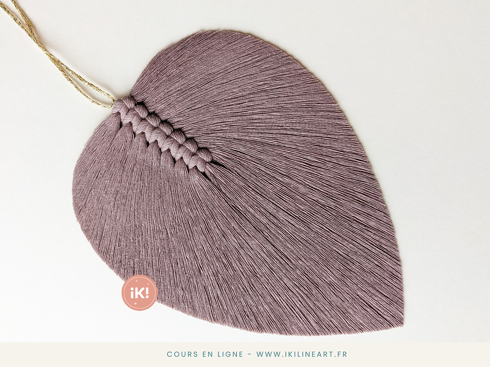 Comment rigidifier une feuille en macramé ? La meilleure méthode
