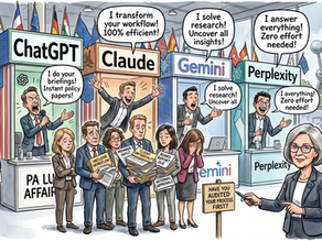 How Public Affairs Teams Should Assess LLM AI Tools