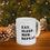 Thumbnail: Motivational Ceramic Mug - "Eat. Sleep. Mow. Repeat."