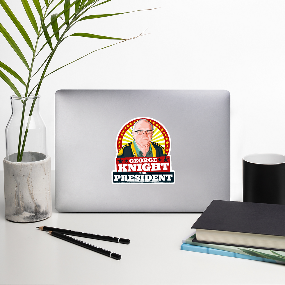 Thumbnail: George Knight for President! Stickers