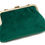 Thumbnail: The Haydock Clutch bag. Handmade Bespoke Emerald Green Velvet Evening Purse