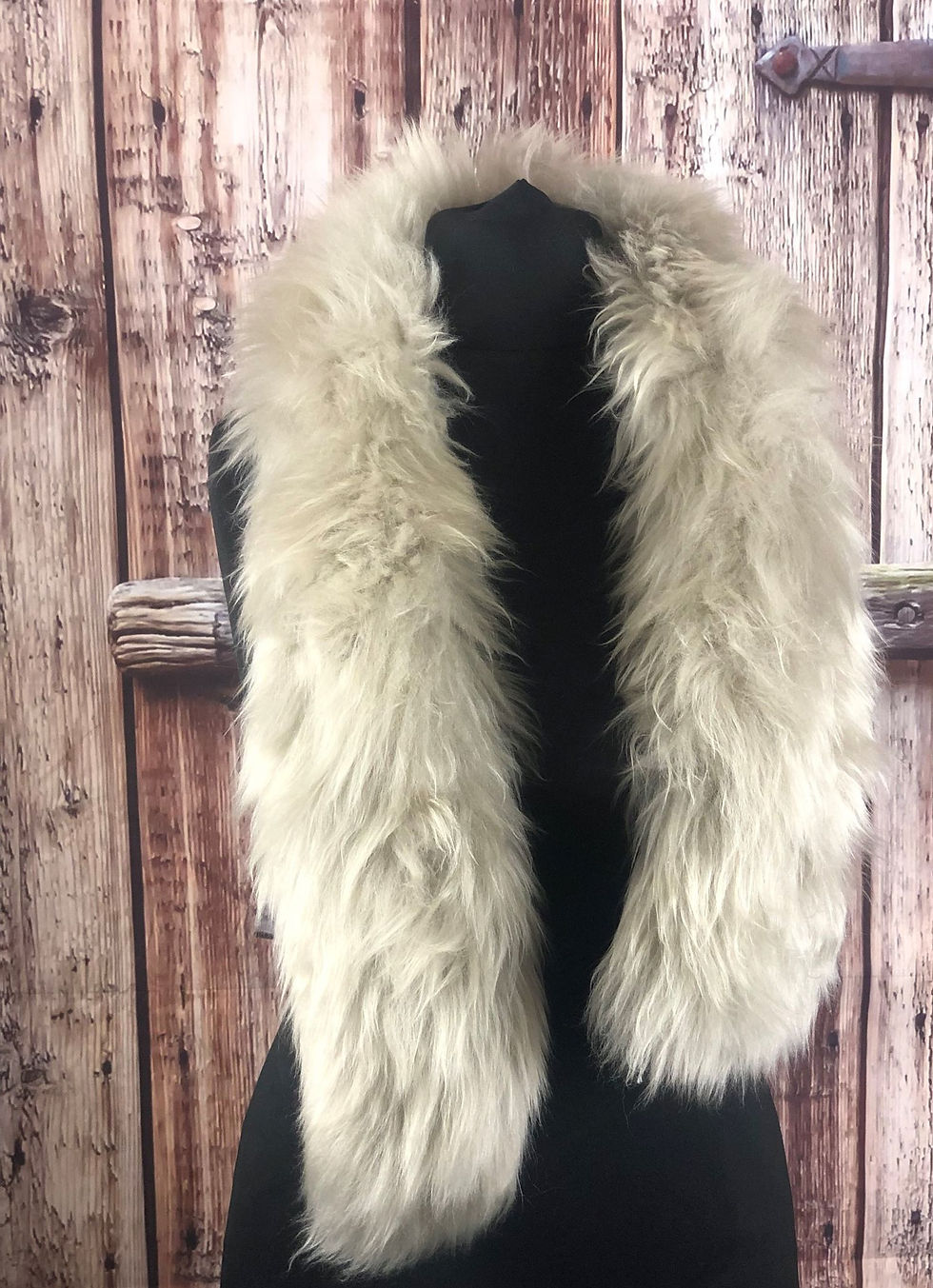 Thumbnail: Real sheepskin boa scarf hand made in the UK.