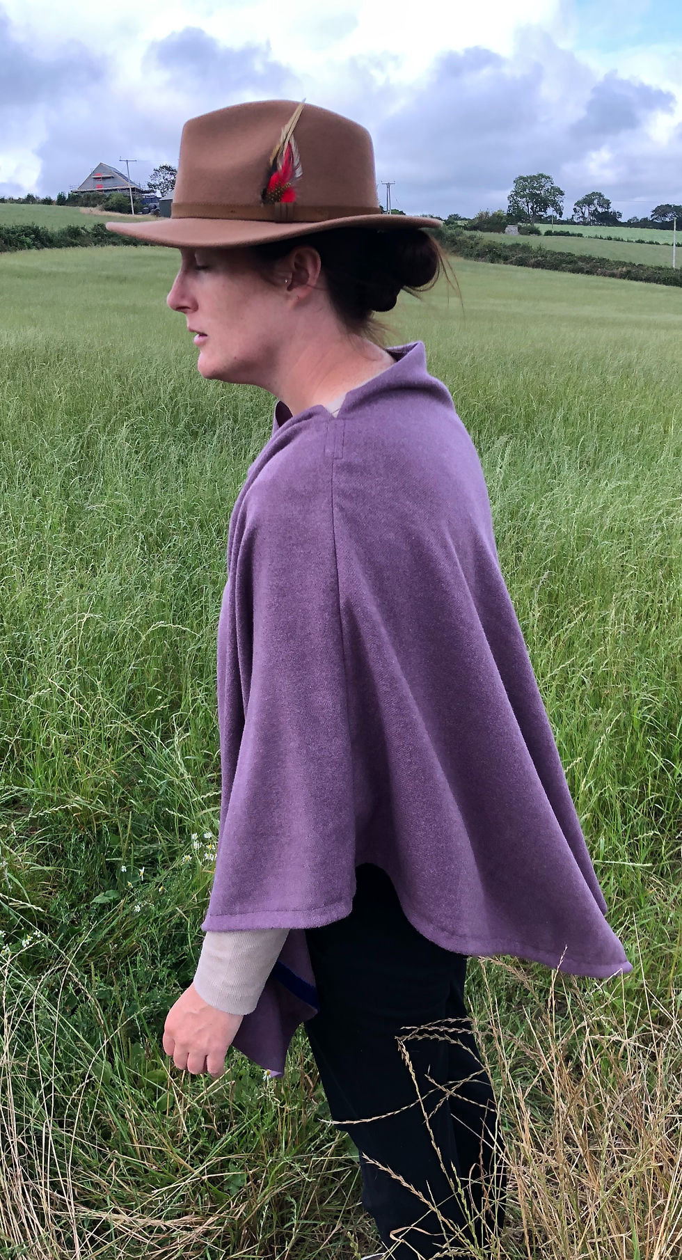 Thumbnail: Heather Cashmere Poncho