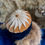 Thumbnail: Victoria - Pleated Velvet Cocktail Hat, Button hat - custom colours available