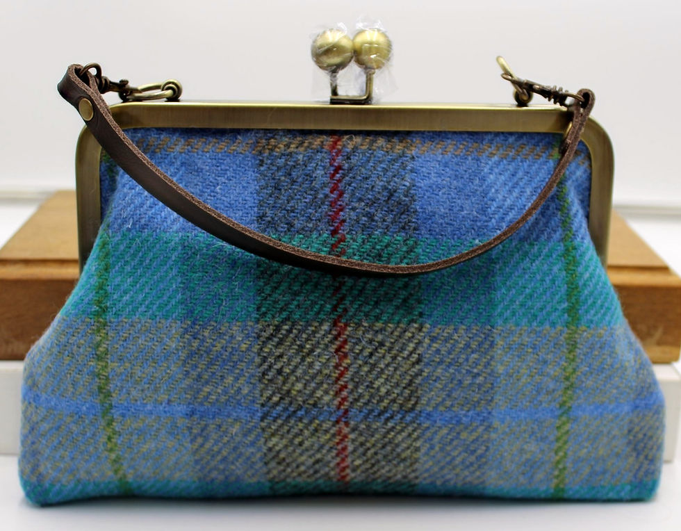 Thumbnail: The Newmarket Tweed Clutch Bag Evening Purse