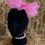 Thumbnail: Sophia - Elegant Handmade Fuschia Crinoline Fascinator with bow