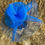 Thumbnail: Elegant Handmade Electric Blue Crinoline Fascinator