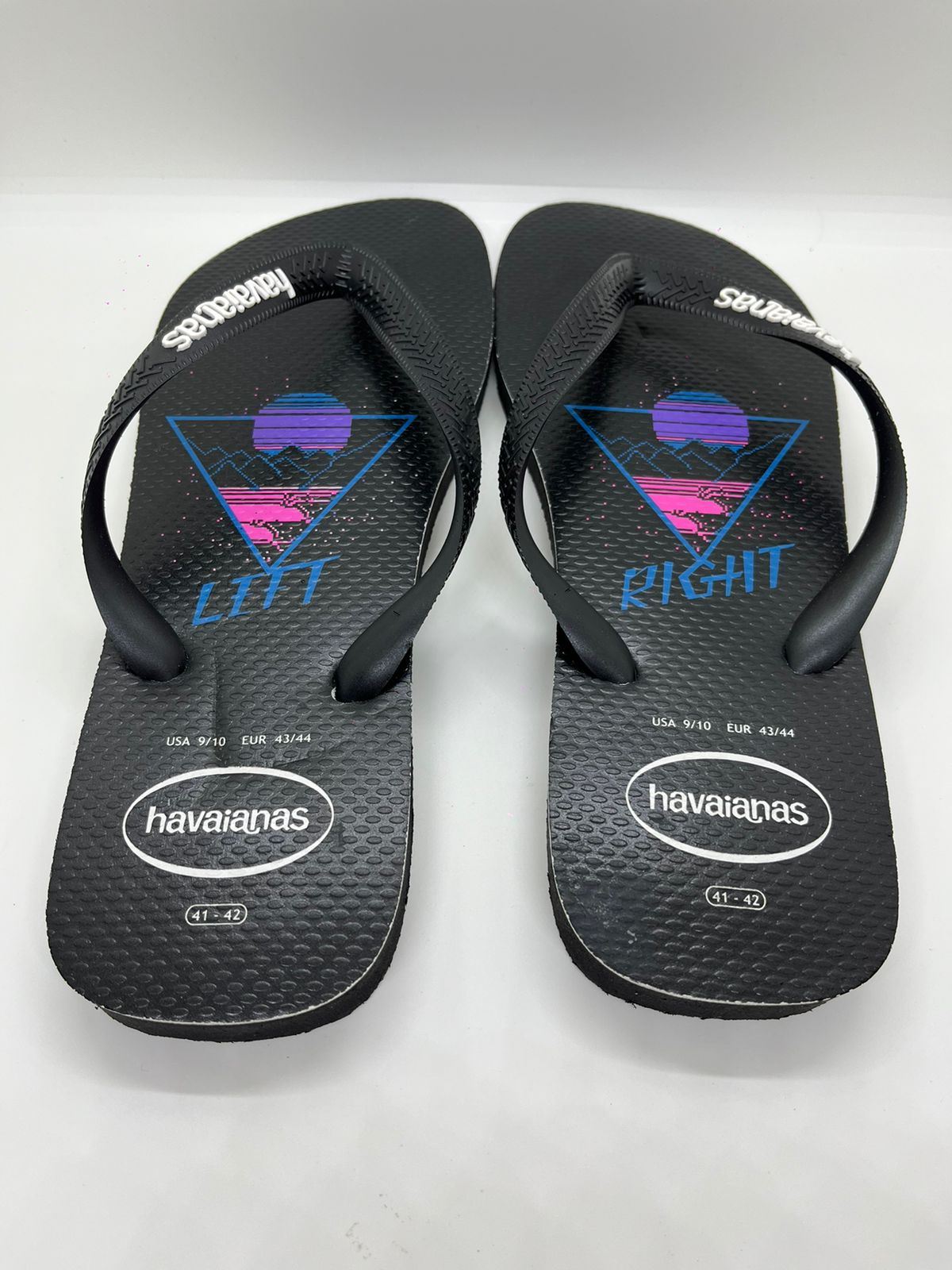 Ojotas Havaianas 590020 TopTwin Fin Negro