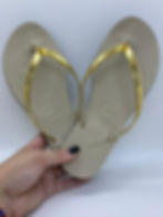 Miniatura: Ojotas Havaianas 20040 YOU METALIC ORO METALIC