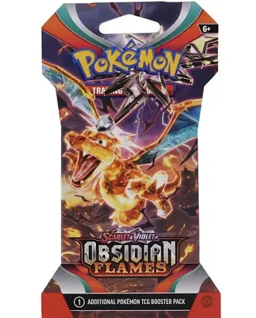 Pokemon: Obsidian Flames Single Sleeved Booster