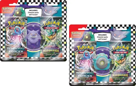Pokemon: Back to School 2024 Eraser Blister Pack