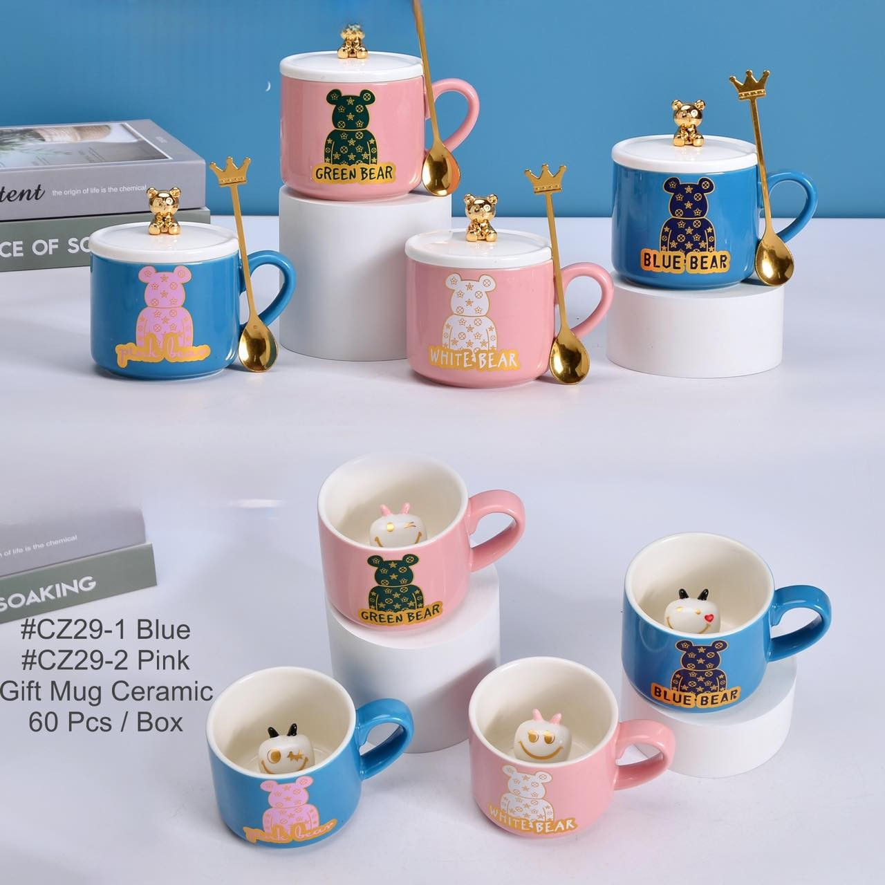 CZ29-1/-2 GIFT MUG CERAMIC (60PCS)