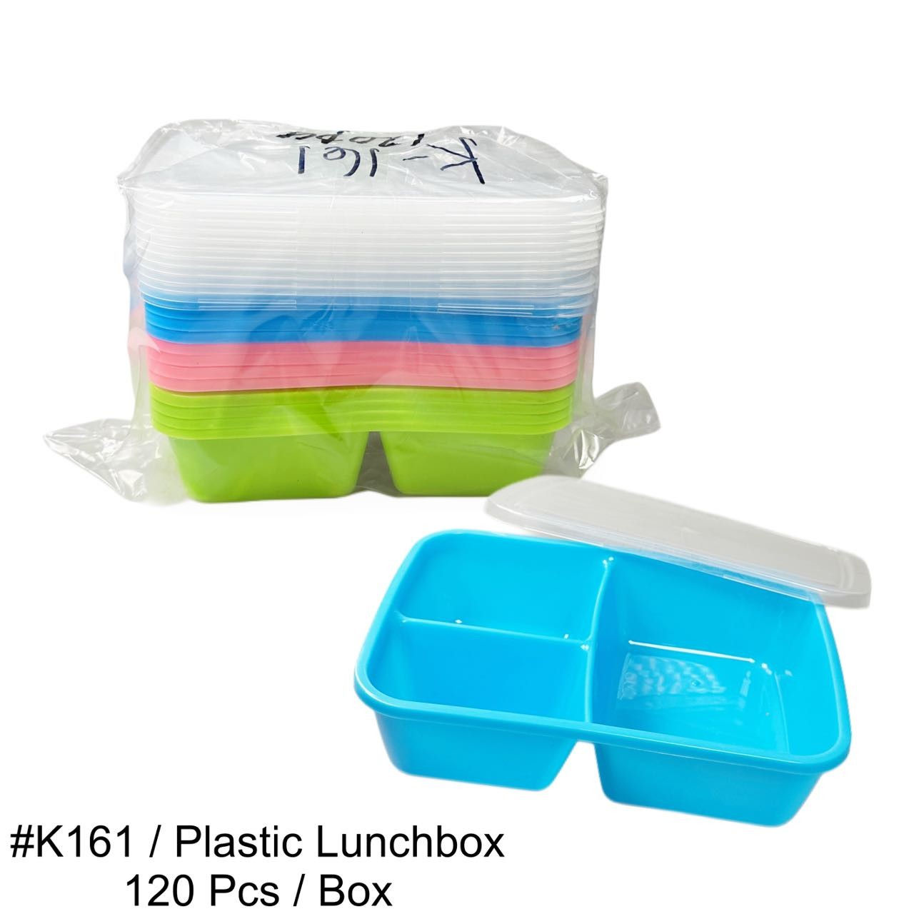 K161 PLASTIC LUNCHBOX (120PCS)