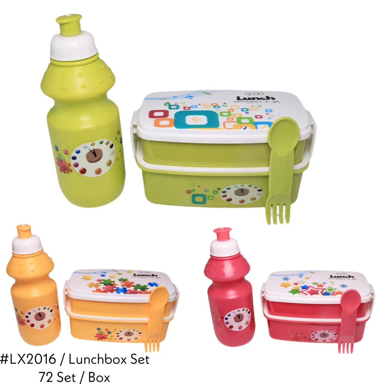 LX2016 LUNCHBOX SET (72SET)