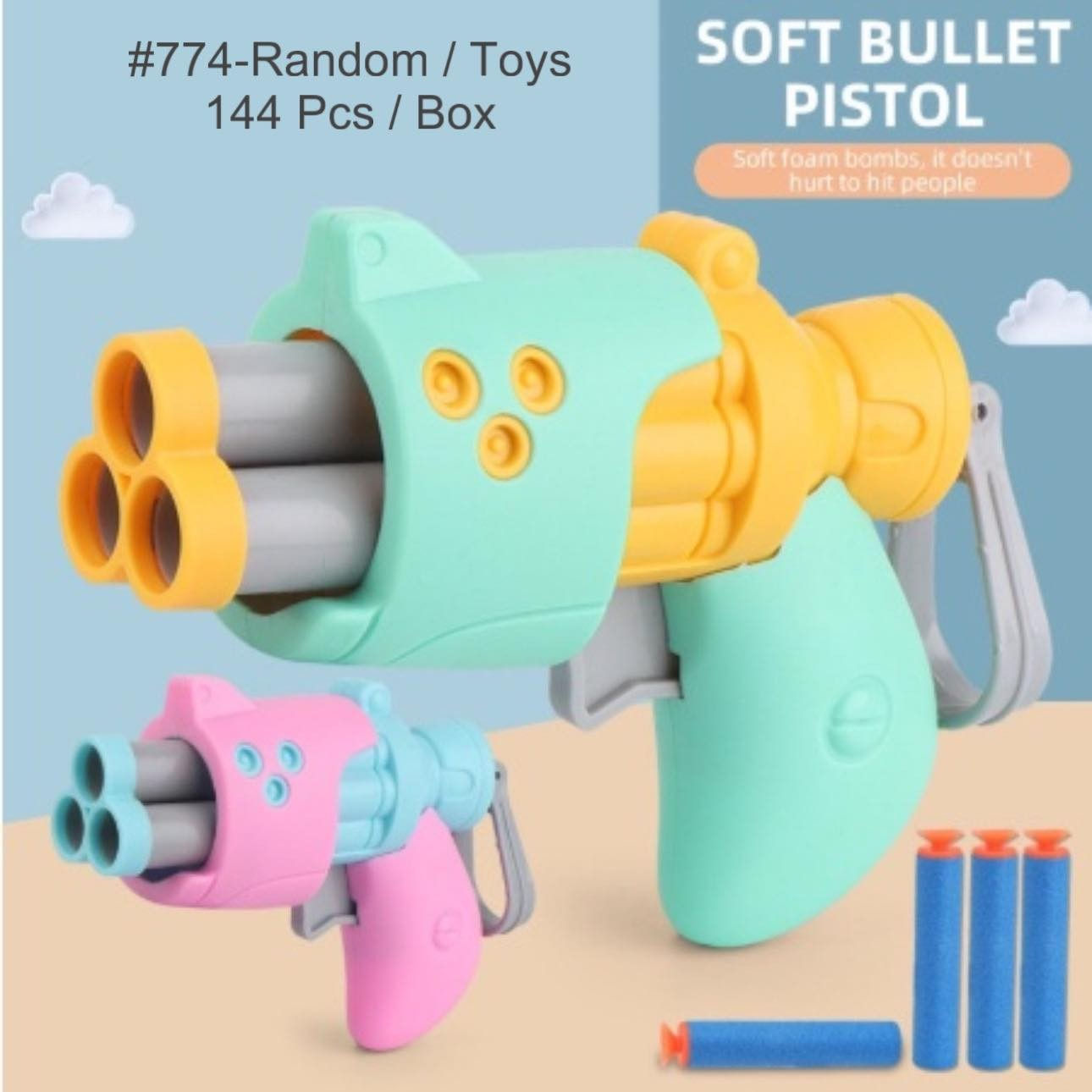 774 RANDOM TOYS (144PCS)