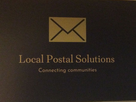 This weeks Local Postal Solutions NEWS