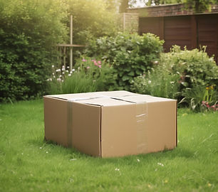 Large Parcel in grassy back garden.jpg