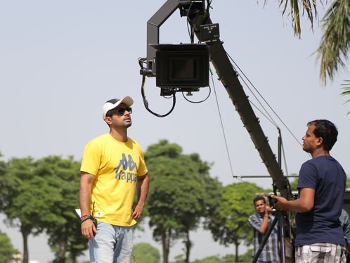 Professional video production shoot by The Pumpkkin Entertainment during the launch of NukkadTV vertical drama and micro-series platform.