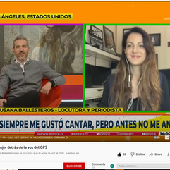 Entrevista en ElDoce Argentina Susana Ballesteros